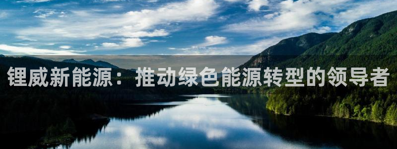 新宝GG上级:锂威新能源:推动绿色能源转型的领导者